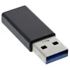 USB 3.2 Gen.2 adapteris InLine 35810 USB-A (vyriškas) į USB-C (moteriškas)