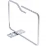 Kabelių laikiklis InLine 19110I metalinis cinkuotas atidarymas ilgojoje pusėje 140x100 mm
