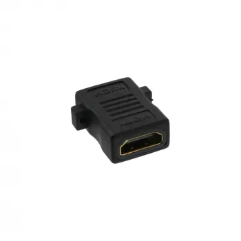 InLine HDMI montavimo adapteris HDMI A lizdas / lizdas, auksuotas, 4K2K