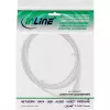 Ilginimo laidas DC InLine 26801D vyriškas/moteriškas 4,0x1,7 mm baltas 1 m