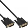 DVI-D kabelis Premium 24+1 vyriškas / vyriškas Dual Link paauksuotas 1m InLine 17771P