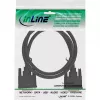DVI-D kabelis Premium 24+1 vyriškas / vyriškas Dual Link paauksuotas 1m InLine 17771P