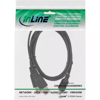 InLine USB Mini-Y laidas 2x Type A vyriškas / Mini-B vyriškas, 5 kontaktų, 1 m