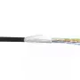 InLine Patch Laidas SF/UTP Cat.5e AWG26 CCA PVC juodas 100 m
