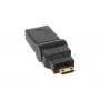 HDMI adapteris InLine 17690M HDMI A moteriškas / HDMI C vyriškas pasukamas, auksuoti kontaktai