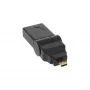 HDMI adapteris A lizdas / D kištukas pasukamas, auksuoti kontaktai, InLine 17690L