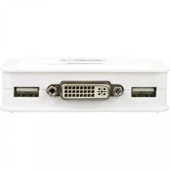 InLine KVM Jungiklis 2 Prievadai DVI-D USB su Garsu