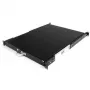 StarTech.com 1U slankioji lentyna serverio stovui, 55 svarų (25 kg), 55 cm gylio plieninis ištraukiamas stalčius 19 colių AV, tinklo įrangos stovui