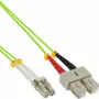 InLine Fiber Optic Duplex kabelis LC/SC 50/125µm OM5 3m