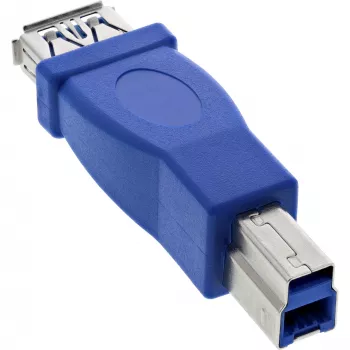 USB 3.0 adapteris Type A lizdas / Type B kištukas InLine 35300D