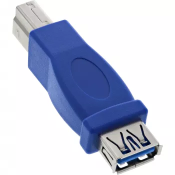 USB 3.0 adapteris Type A lizdas / Type B kištukas InLine 35300D