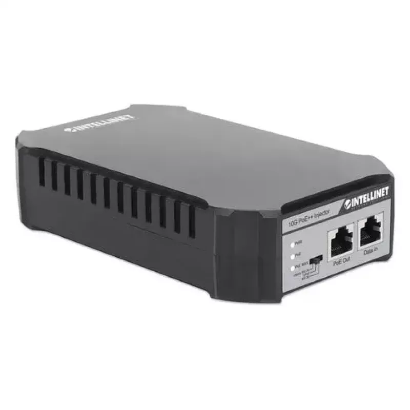 Intellinet 10G PoE++ inžektorius, vienas 95 W prievadas, IEEE 802.3bt (4PPoE), plastikinis korpusas (561945)