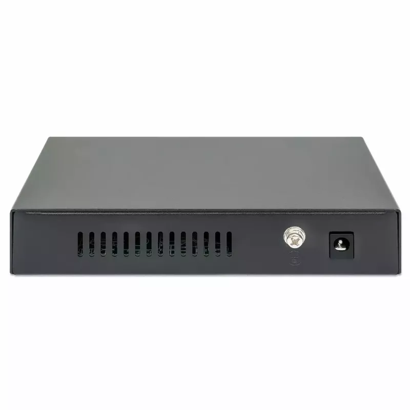 Intellinet 5 prievadų Gigabit Ethernet PoE+ jungiklis su SFP prievadu, 91 W galios biudžetas
