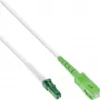 InLine šviesolaidinis vienmodis simplex kabelis FTTH LC/APC 8° į SC/APC 8° 9/125µm OS2, 10 m