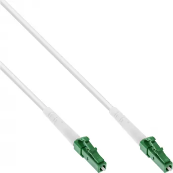 InLine šviesolaidinis simplex kabelis, FTTH, LC/APC8° į LC/APC8° 9/125µm OS2 15 m