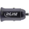 InLine 31502Y automobilinis USB-C įkroviklis su Power Delivery, 2x USB-C, juodas