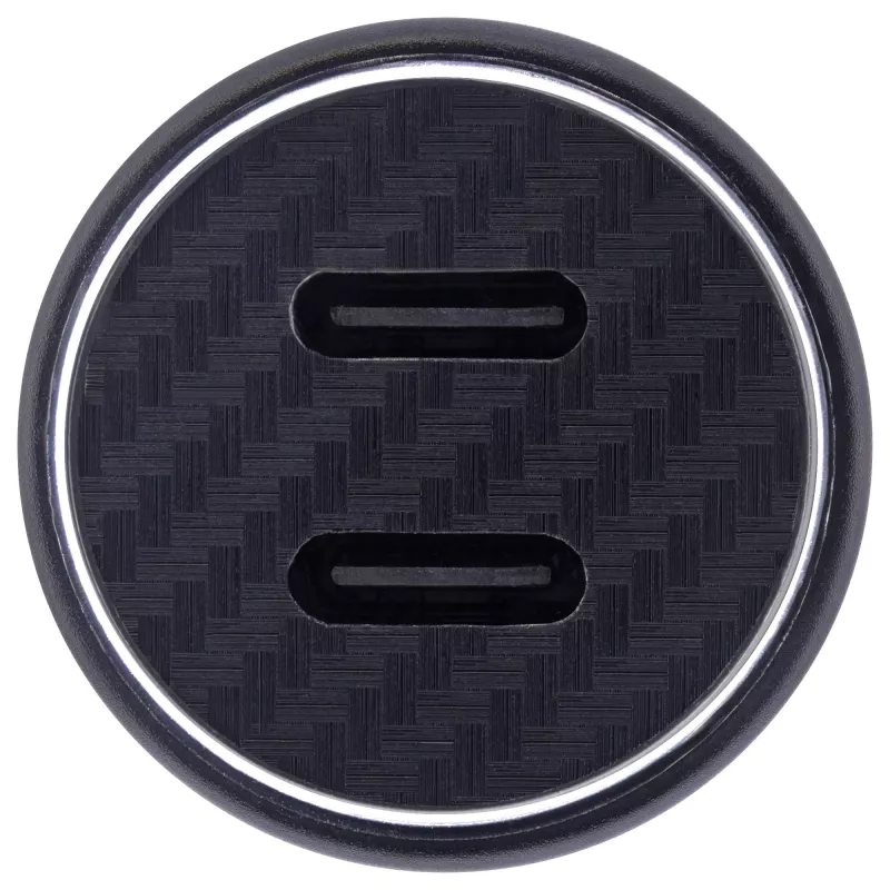 InLine 31502Y automobilinis USB-C įkroviklis su Power Delivery, 2x USB-C, juodas
