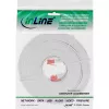 InLine Flat Ultraslim Patch Laidas U/UTP Cat.6 Gigabit paruoštas baltas 15m