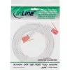 InLine Flat Ultraslim Patch Cable U/UTP Cat.6 Gigabit ready baltas 2m