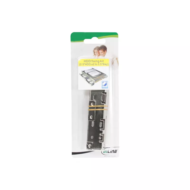InLine laikiklio rinkinys 2,5 colio HDD / SSD į 3,5 colio lizdą