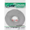 InLine Flat Ultraslim Patch Cable U/UTP Cat.6 Gigabit paruoštas pilkas 15 m