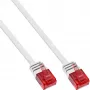 InLine Flat Patch Laidas U/UTP Cat.6 Gigabit paruoštas baltas 0,5 m