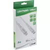InLine USB-C Lightning laidas, iPad, iPhone, iPod, sidabrinis/aliuminis, 1 m