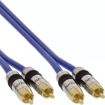 InLine Premium RCA garso kabelis 2x RCA kištukas / kištukas paauksuotas 7 m