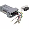 Adapteris InLine 9 kontaktų Sub-D moteriškas RJ45 moteriškas 68889B