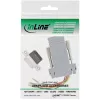 Adapteris InLine 9 kontaktų Sub-D moteriškas RJ45 moteriškas 68889B