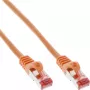 InLine Patch Laidas S/FTP PiMF Cat.6 250MHz PVC varis oranžinis 25m
