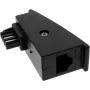Adapteris InLine TAE‑F kištukas į RJ45 lizdą 8P2C, skirtas Fritzbox, juodas