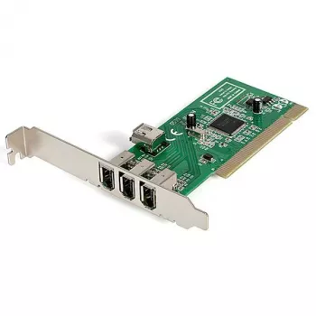 StarTech.com 4 prievadų PCI 1394a FireWire adapterio plokštė – 3 išoriniai, 1 vidinis