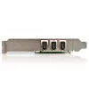 StarTech.com 4 prievadų PCI 1394a FireWire adapterio plokštė – 3 išoriniai, 1 vidinis