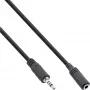 InLine garso adapterio laidas 4 kontaktų 2,5 mm kištukas / 4 kontaktų 3,5 mm lizdas 0,2 m