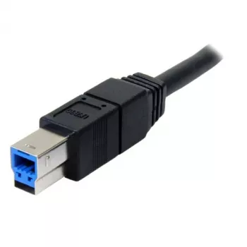 StarTech.com 3 m USB 3.0 laidas A į B, juodas, SuperSpeed