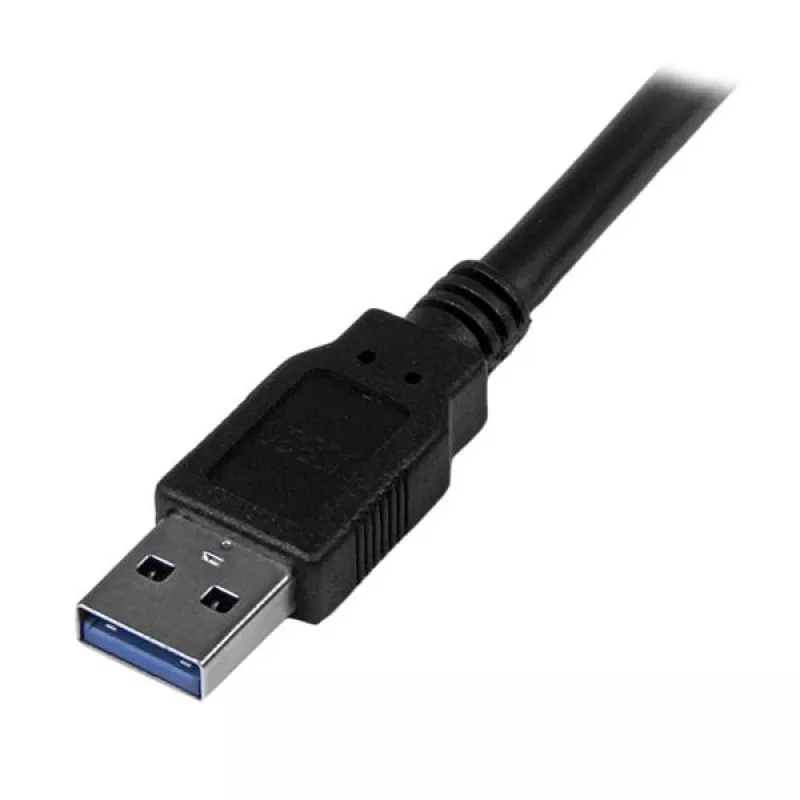StarTech.com USB3SAB3MBK SuperSpeed USB 3.0 laidas iš A į B, kištukas–kištukas, 3 m, juodas