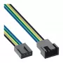 InLine 4pin Molex ventiliatoriaus ilginimo laidas 0,30 m