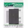 InLine Scart Adapter SCART kištukas / 3x RCA ir S-VHS vaizdo įėjimas / išėjimas