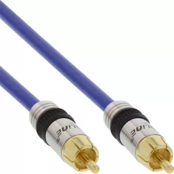 InLine Premium RCA vaizdo ir skaitmeninio garso laidas, RCA kištukas / kištukas, auksuotas, 20 m