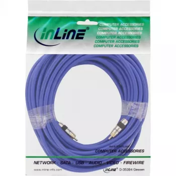 InLine Premium RCA vaizdo ir skaitmeninio garso kabelis, RCA kištukas / kištukas, paauksuotas, 15 m