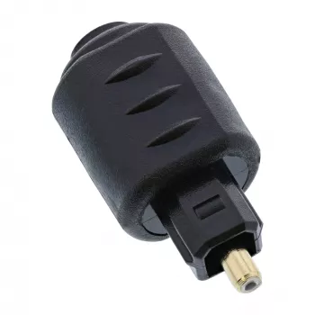 Optinis garso adapteris 3,5mm lizdas / Toslink kištukas InLine 89907