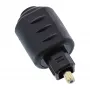 Optinis garso adapteris 3,5mm lizdas / Toslink kištukas InLine 89907