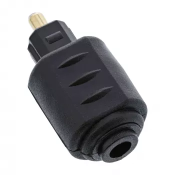Optinis garso adapteris 3,5mm lizdas / Toslink kištukas InLine 89907