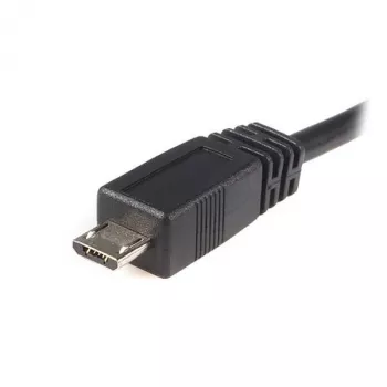 StarTech.com 2 m Micro USB laidas - A į Micro B, USB 2.0, juodas