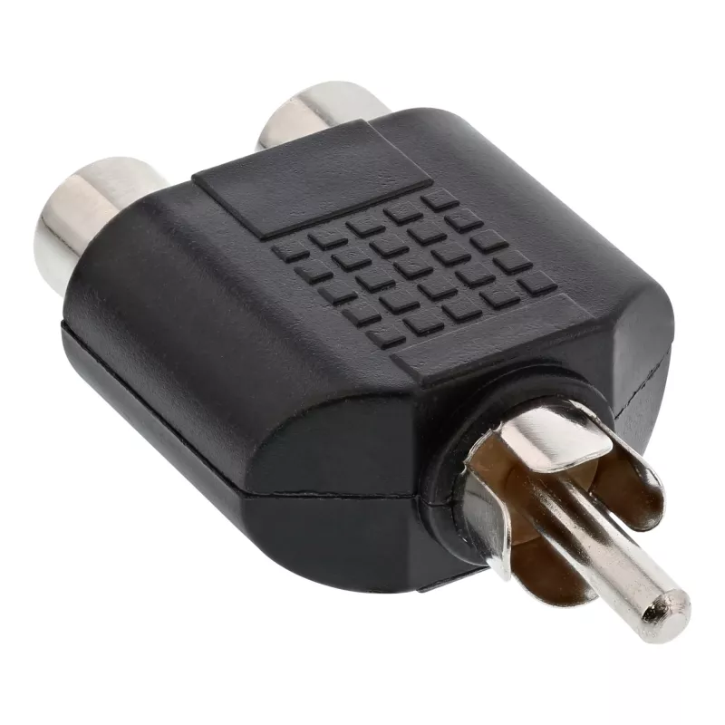 InLine garso adapteris RCA kištukas / 2x RCA lizdas 99310