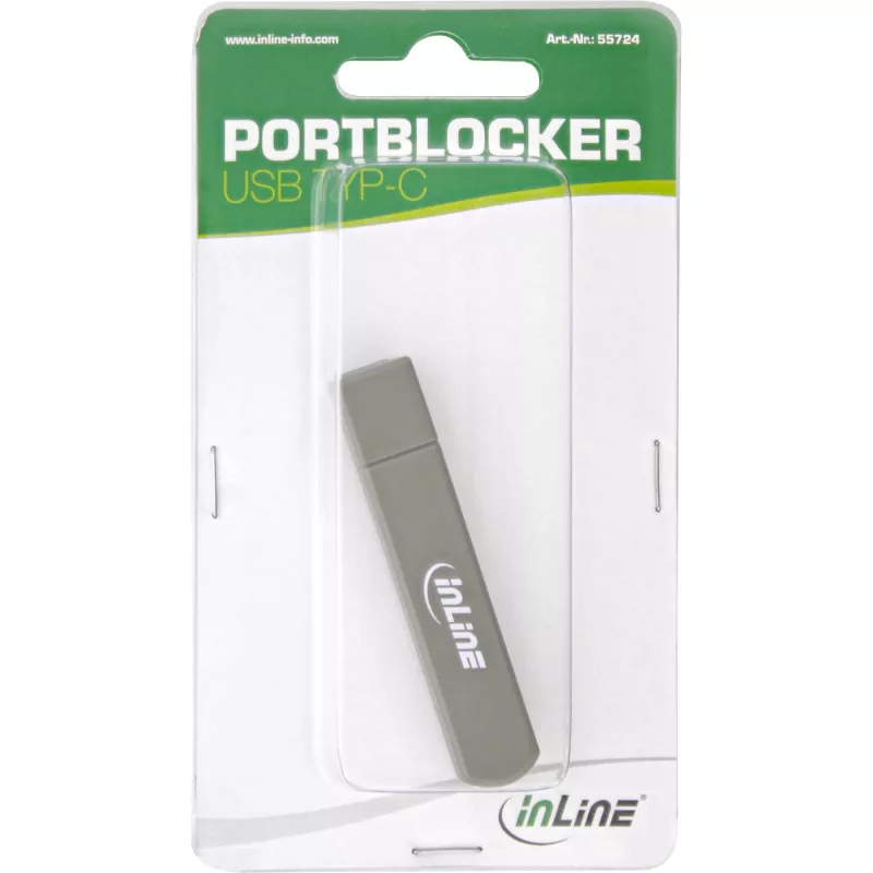 USB-C prievadų blokavimo rinkinys InLine 55724 (6 vnt.)
