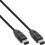 InLine FireWire 400 1394 laidas 6 kontaktų kištukas / kištukas 3 m