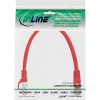 InLine Patch Laidas SF/UTP Cat.5e raudonas 0,25 m