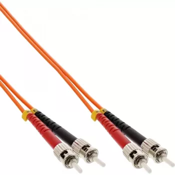 InLine šviesolaidinis dvipusis kabelis ST/ST 50/125µm OM2 2m